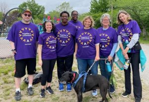 Point32Health Walk to End Alzheimer's Team