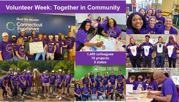 Point32Health Walk to End Alzheimer's Team